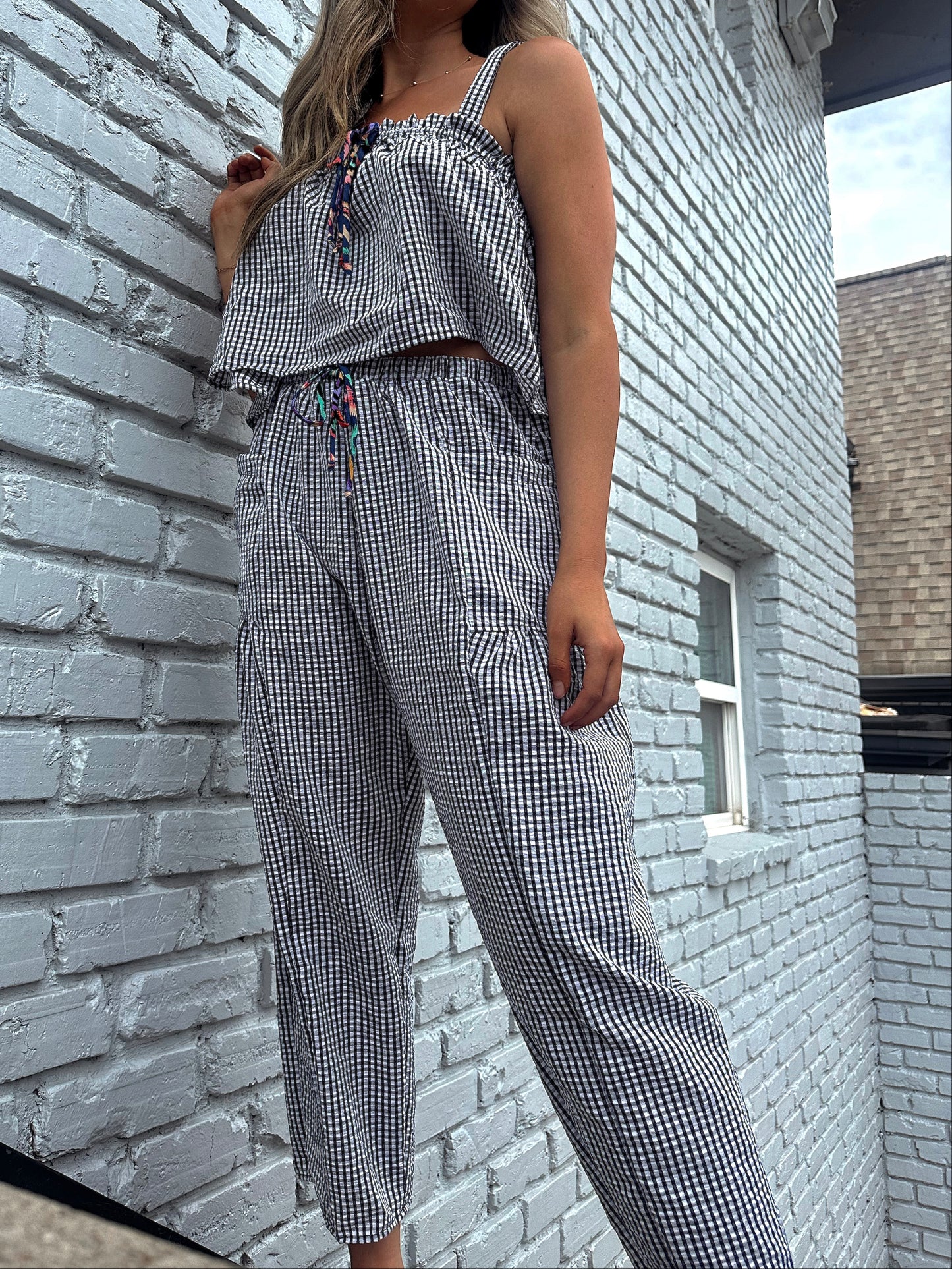 Florida Gingham Pants