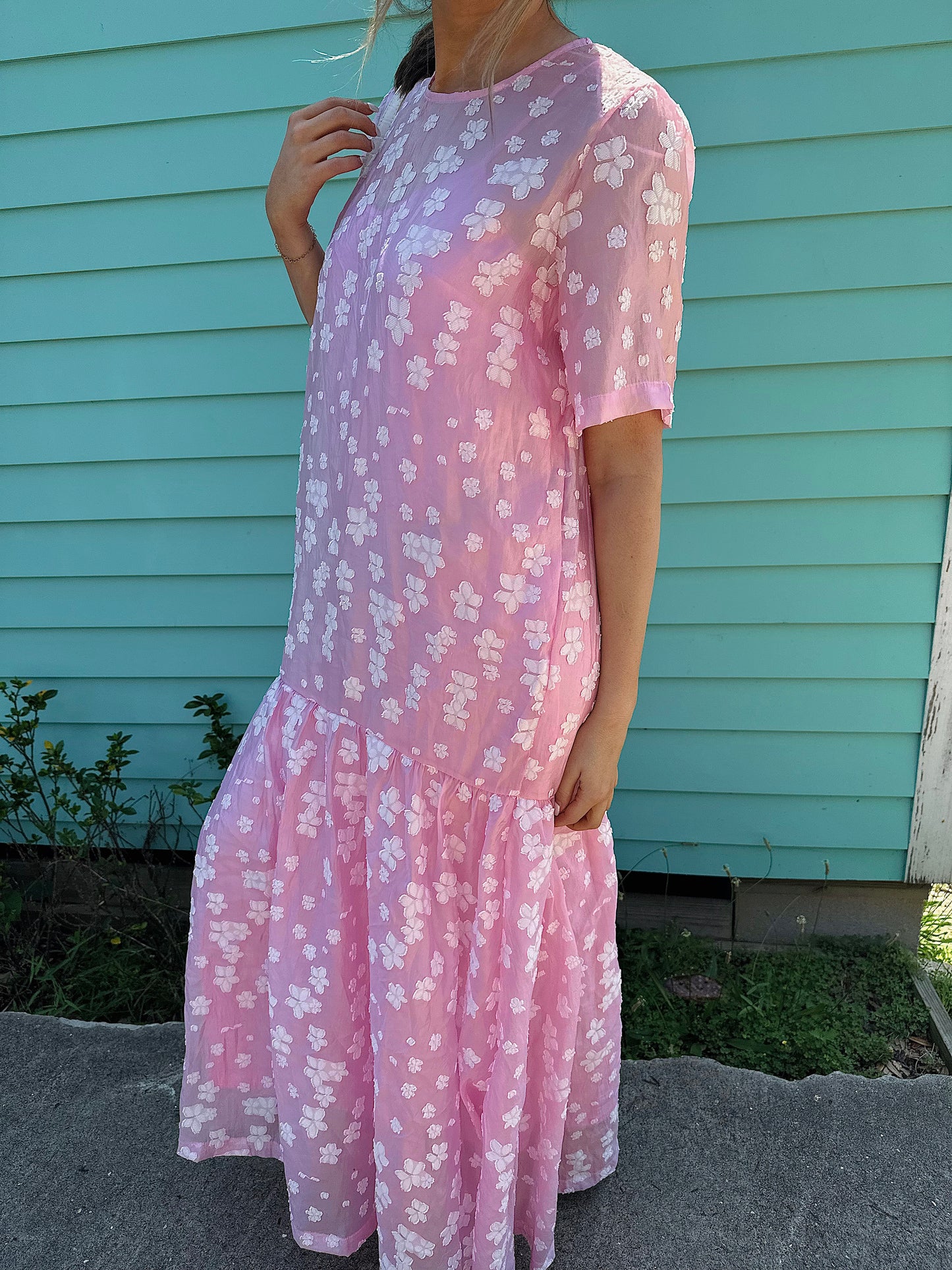 Rosy Cheeks Maxi Dress